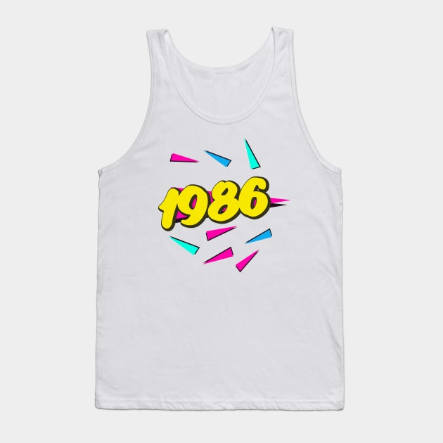 1986 Tank Top by nickemporium1